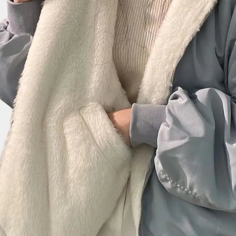 Damen Wintermantel mit Kapuze – Warm, Stylisch & Vielseitig