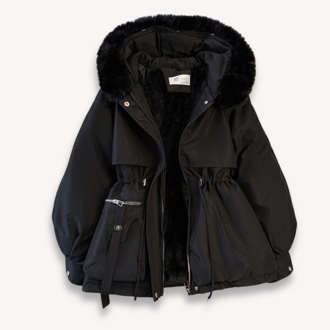 Damen Winterparka mit Kapuze – Warm & Funktional