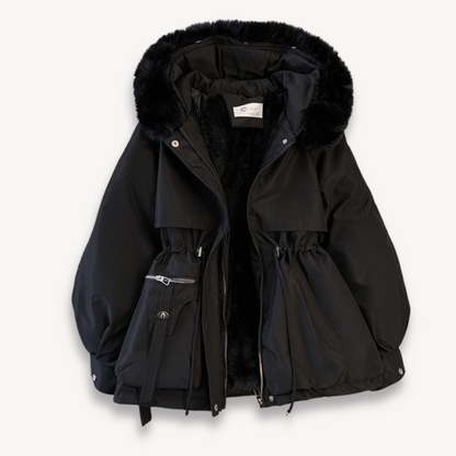 Damen Winterparka mit Kapuze – Warm & Funktional
