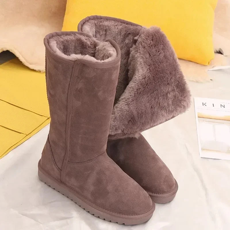 Damen Winterstiefel – Warm gefüttert, wasserdicht & rutschfest