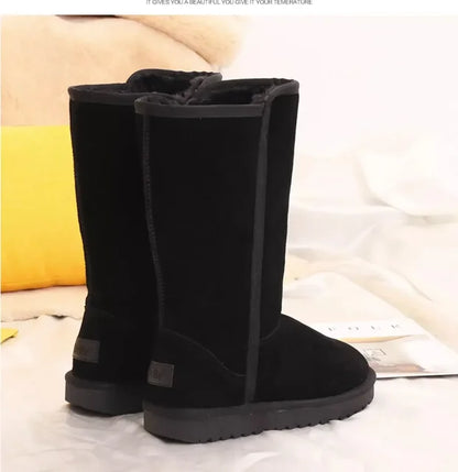 Damen Winterstiefel – Warm gefüttert, wasserdicht & rutschfest