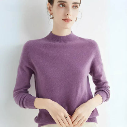 Damen ZartWolle Strickpullover | Kuscheliger Pullover für Jede Gelegenheit