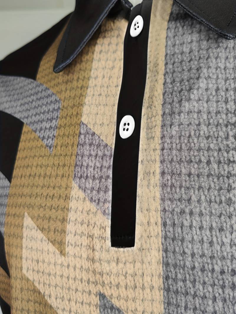 Daniel | Lässiges 1/4-Knopfhemd im Vintage-Stil für Herren | Stilvoll, bequem & vielseitig