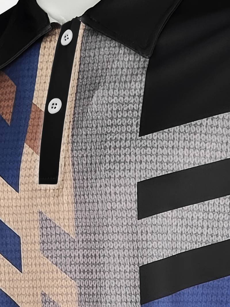 Daniel | Lässiges 1/4-Knopfhemd im Vintage-Stil für Herren | Stilvoll, bequem & vielseitig