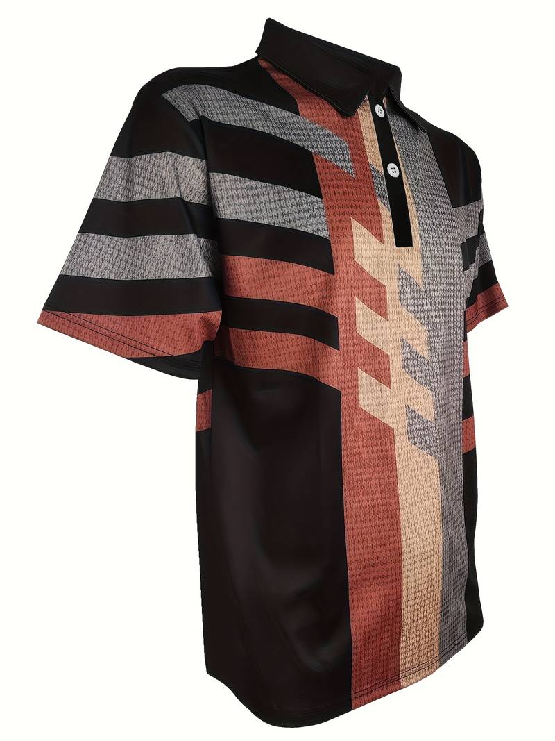 Daniel | Lässiges 1/4-Knopfhemd im Vintage-Stil für Herren | Stilvoll, bequem & vielseitig