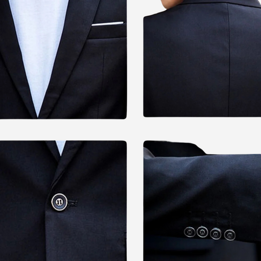 David | Zweiteiliger Herrenanzug im Slim Fit mit Blazer und Hose