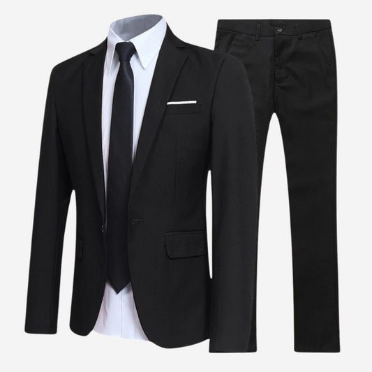David | Zweiteiliger Herrenanzug im Slim Fit mit Blazer und Hose
