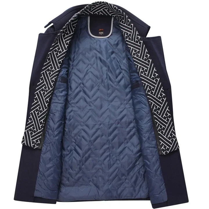 Elegante Herren-Winterjacke mit hervorragender Isolierung und Stil