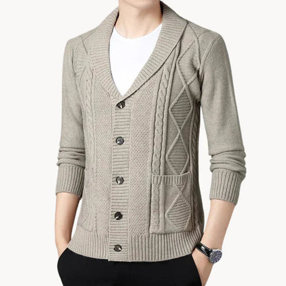 Eleganter Damen-Cardigan mit Rippendesign für jeden Anlass