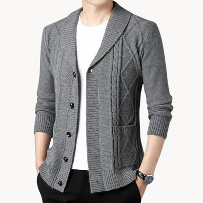 Eleganter Damen-Cardigan mit Rippendesign für jeden Anlass