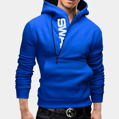 Eleganter Herren-Hoodie Mit Reißverschluss Für Stilbewusste