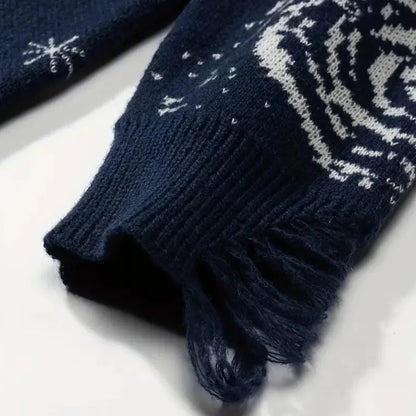 Eleganter Herren Strickpullover für Stil und Komfort