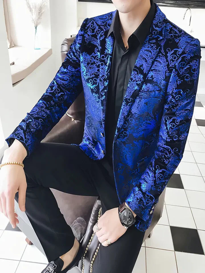 Eleganter Herrenblazer im zeitlosen Barockdesign für besondere Anlässe