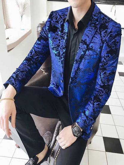 Eleganter Herrenblazer im zeitlosen Barockdesign für besondere Anlässe