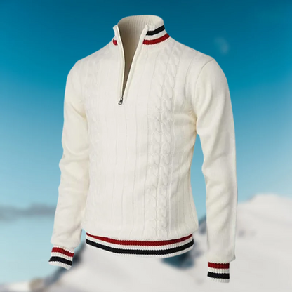 Eleganter Herrenpullover mit klassischem Kragen für jeden Anlass