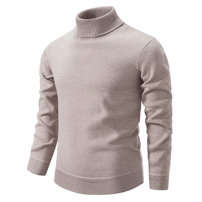 Eleganter Rollkragenpullover aus hochwertiger Baumwolle für Herren - Komfort und Stil vereint
