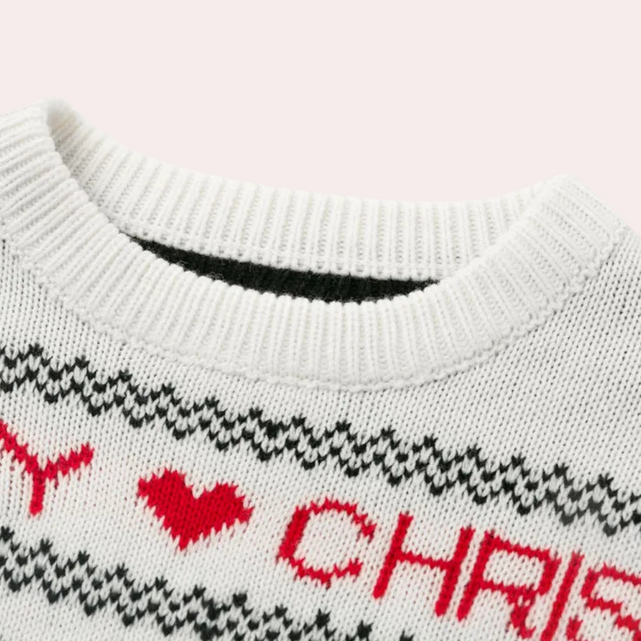 Eleganter Weihnachtspulli für Damen - Festlicher Stil und Komfort