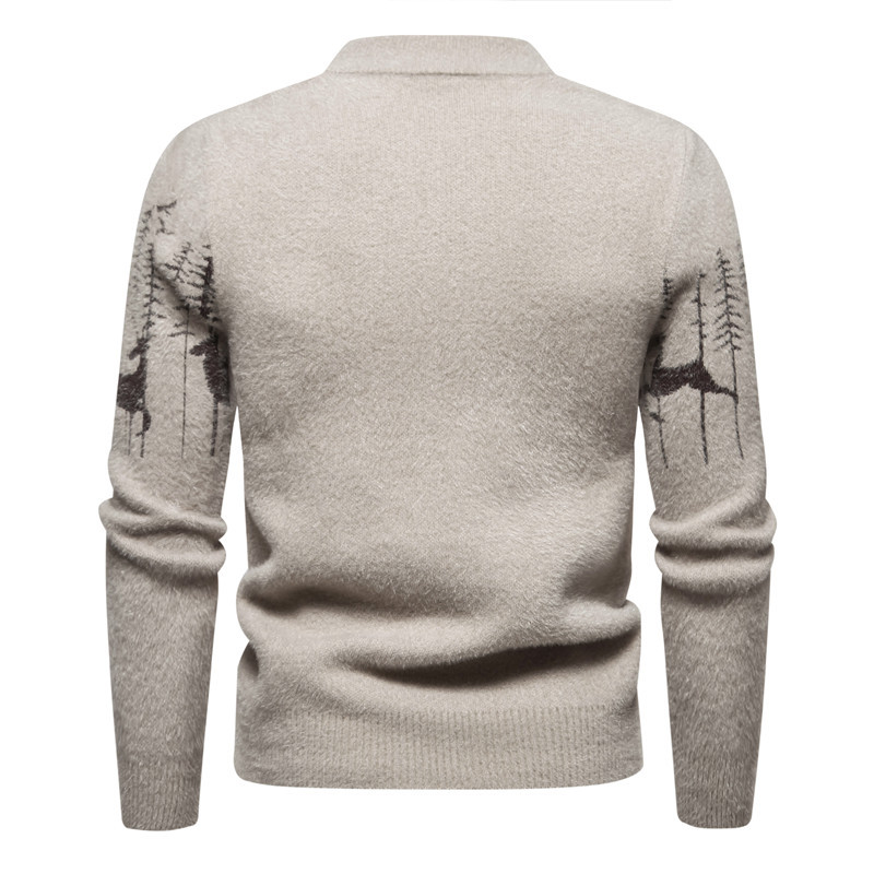 Festlicher Herrenpullover mit Weihnachtsdesign – Stilvoll und Bequem für die Feiertage