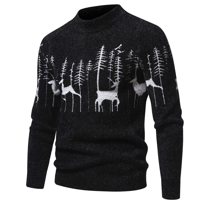 Festlicher Herrenpullover mit Weihnachtsdesign – Stilvoll und Bequem für die Feiertage