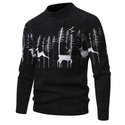 Festlicher Herrenpullover mit Weihnachtsdesign – Stilvoll und Bequem für die Feiertage