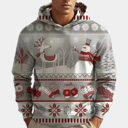 Festlicher Kapuzenpullover für die Weihnachtszeit - Bequem und Stilvoll
