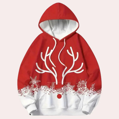 Festlicher Weihnachts-Kapuzenpullover für Männer – Stilvoll und Bequem