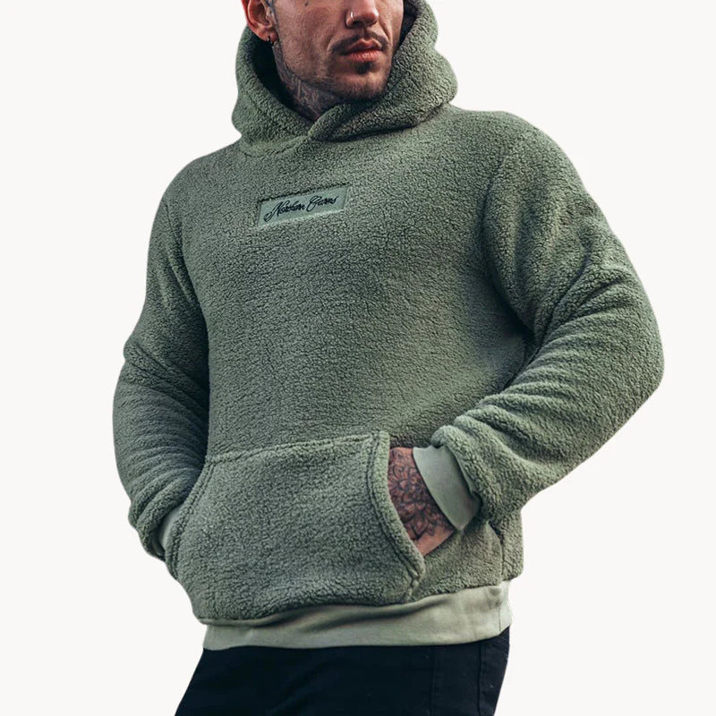 Gemütlicher und stilvoller Herren-Hoodie für warmen Komfort