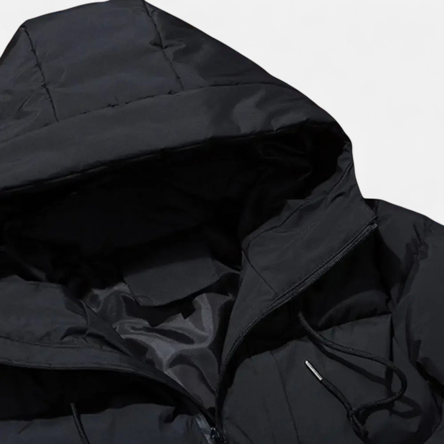 Herren Steppjacke mit Kapuze – Klassisch und Warm