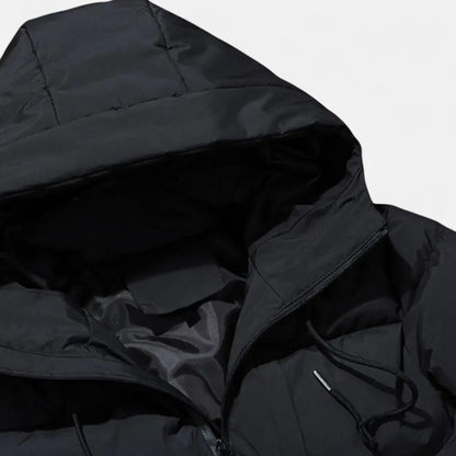 Herren Steppjacke mit Kapuze – Klassisch und Warm