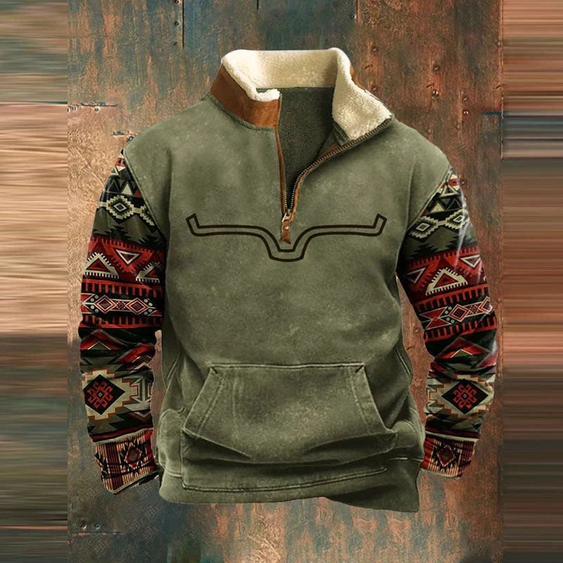 Herren Strickjacke – Modern mit Reißverschluss