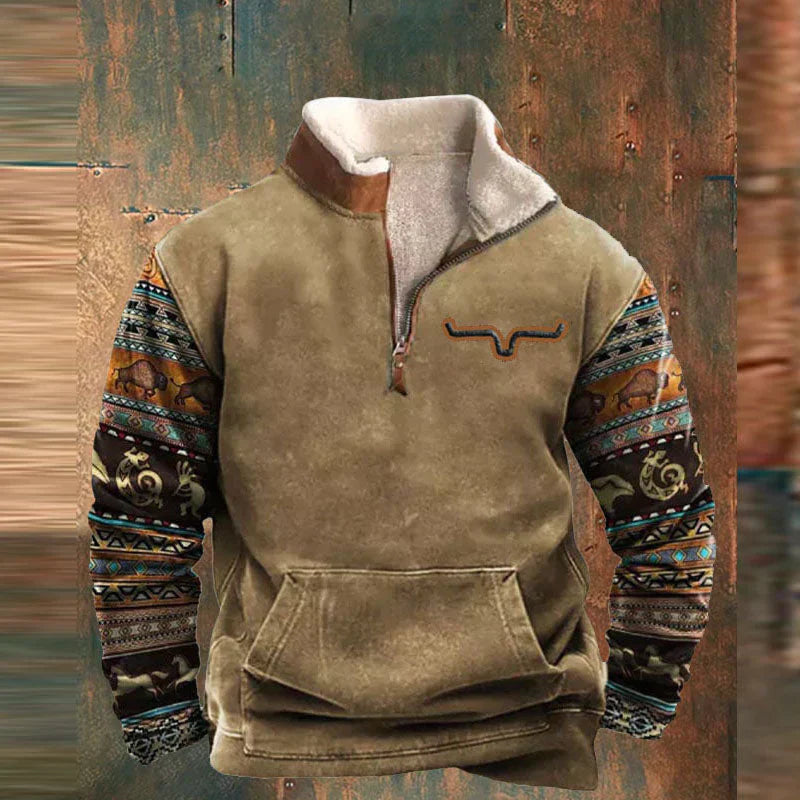 Herren Strickjacke – Modern mit Reißverschluss