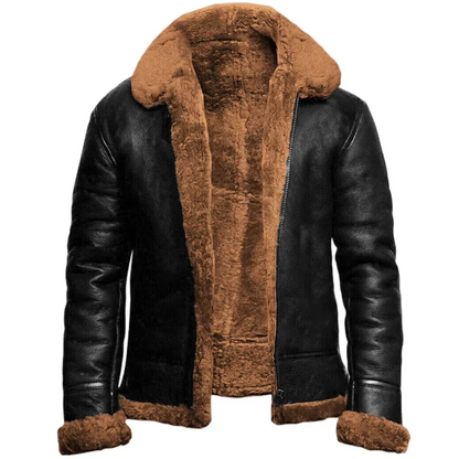 Klassische Herren-Winterjacke mit Retro-Charme und hohem Tragekomfort