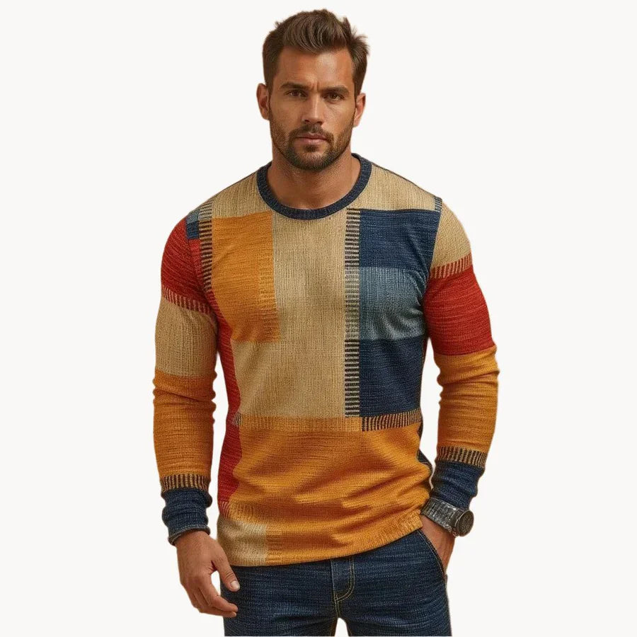 Klassischer eleganter Pullover für stilbewusste Herren