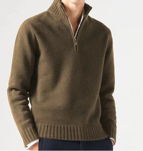 Kuscheliger Herrenpullover für kalte Tage