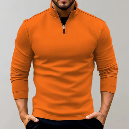 Kuscheliger Winterpullover mit praktischem Reißverschluss