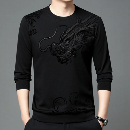 Kuscheliges Rundhals-Sweatshirt für Herren – Bequem und stylisch!