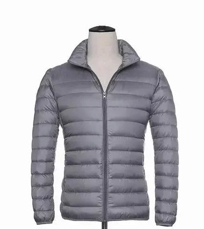 Leichte Herren Daunenjacke mit Kapuze - Stilvolle Winterpufferjacke für optimalen Komfort