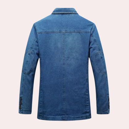 Logan - Stilvoller Klassischer Jeansblazer Für Männer Kaufen