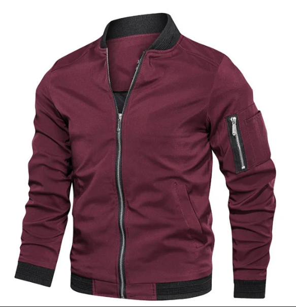 Moderne Herren Bomberjacke - Stilvoll und Bequem