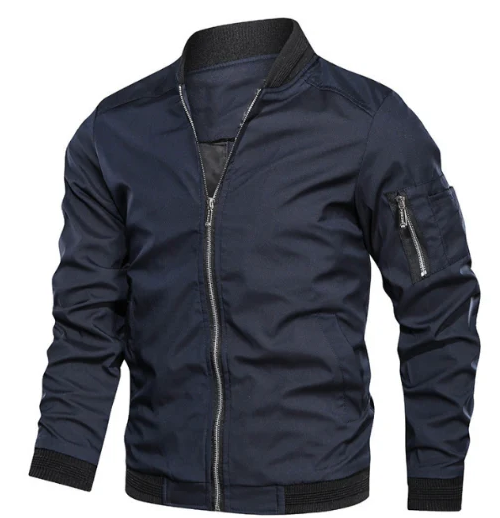 Moderne Herren Bomberjacke - Stilvoll und Bequem