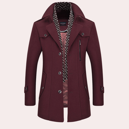 Moderne Herrenjacke Für Einen Stilvollen Look