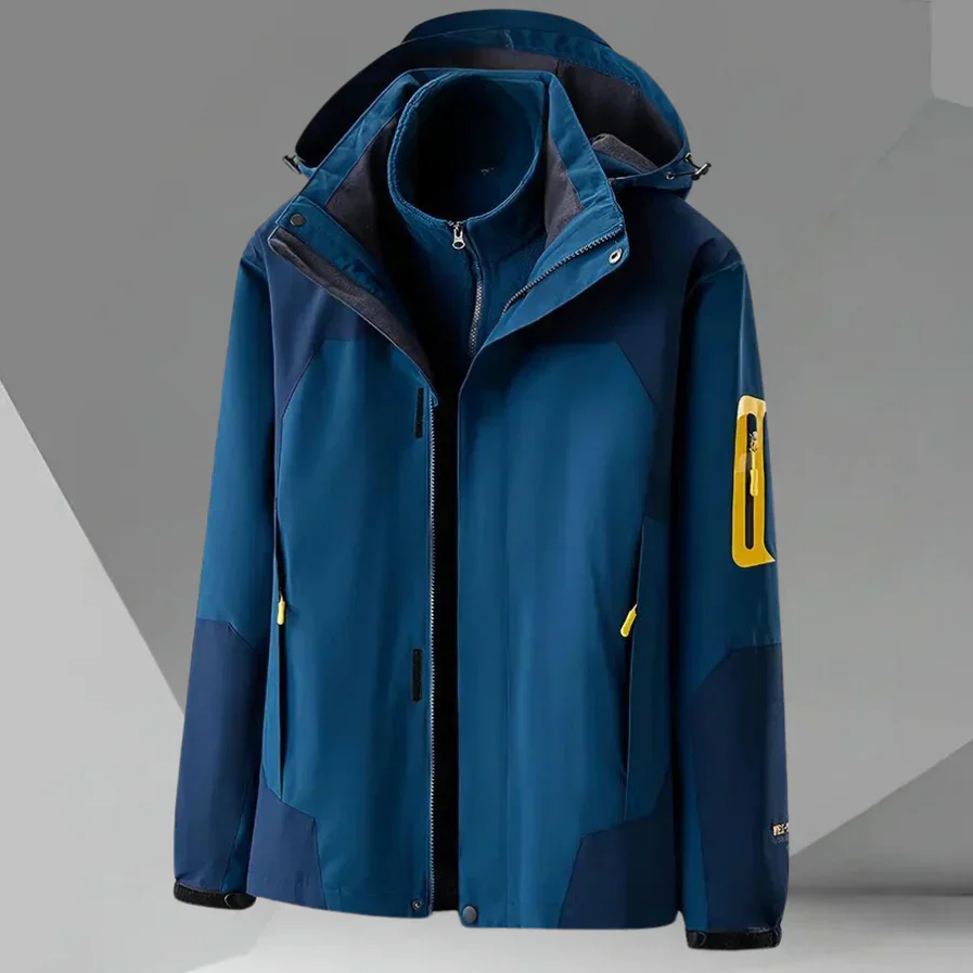 Moderne Windjacke für Herren mit praktischer Kapuze
