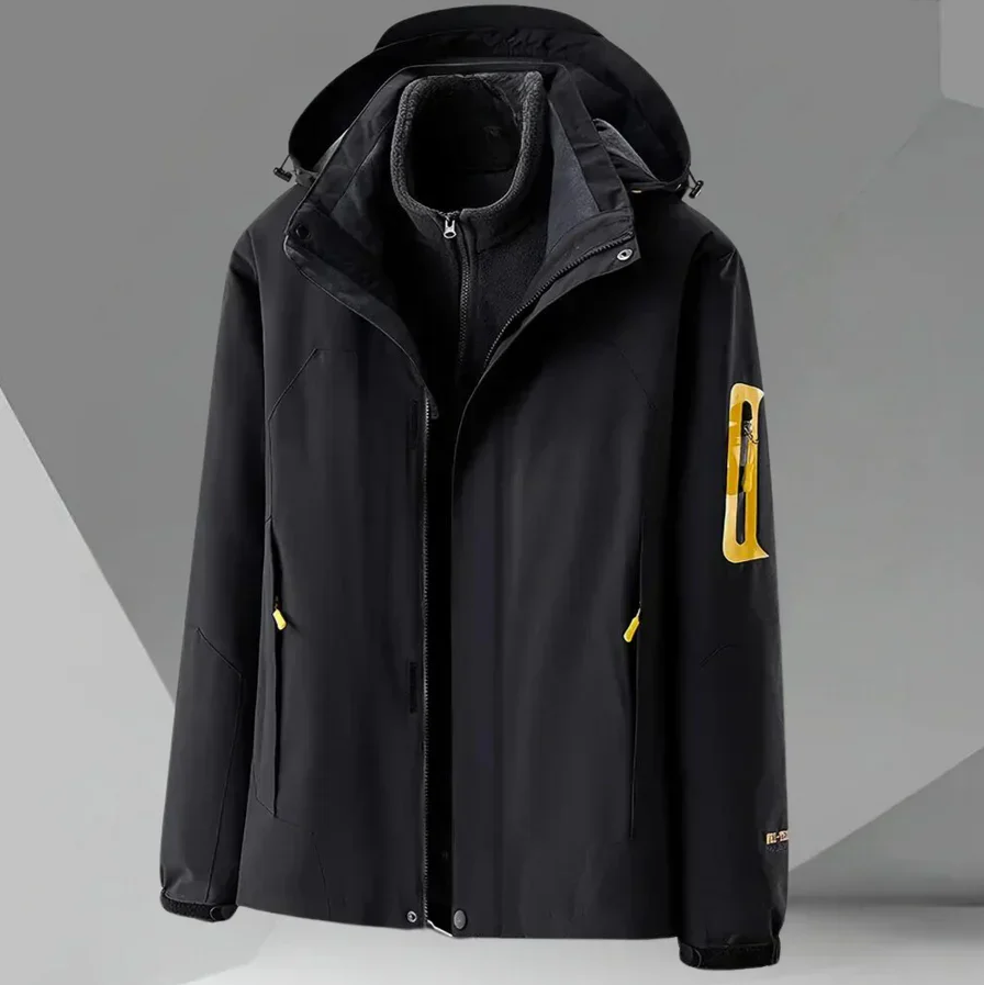 Moderne Windjacke für Herren mit praktischer Kapuze