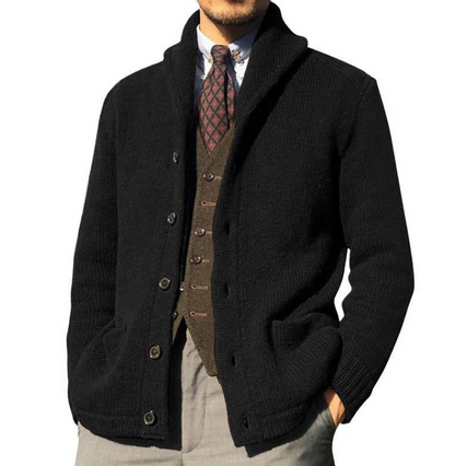 Modische Herren Strickjacke mit Knopfdetails für jeden Anlass