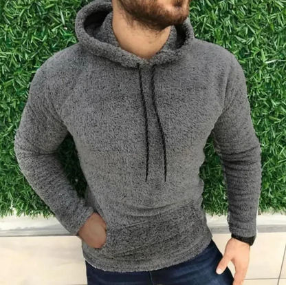 Modischer Warmer Kapuzenpullover Für Männer Komfortabel