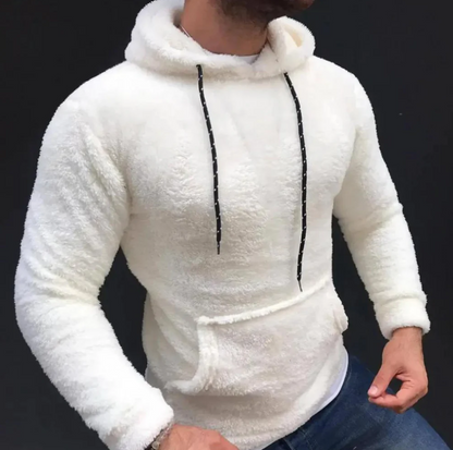 Modischer Warmer Kapuzenpullover Für Männer Komfortabel