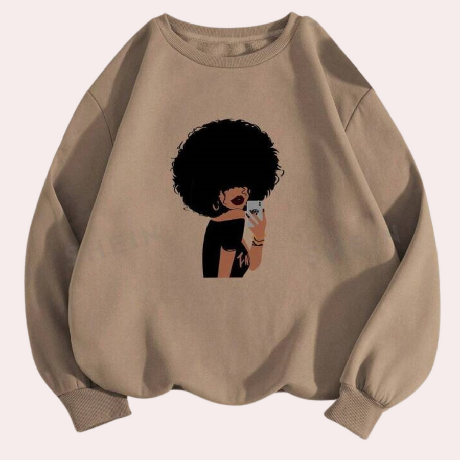 Lässiges Damen Sweatshirt für Freizeit und Alltag