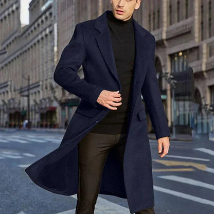 Stilvolle und warme Herren-Winterjacke – Wasserdicht und nachhaltig