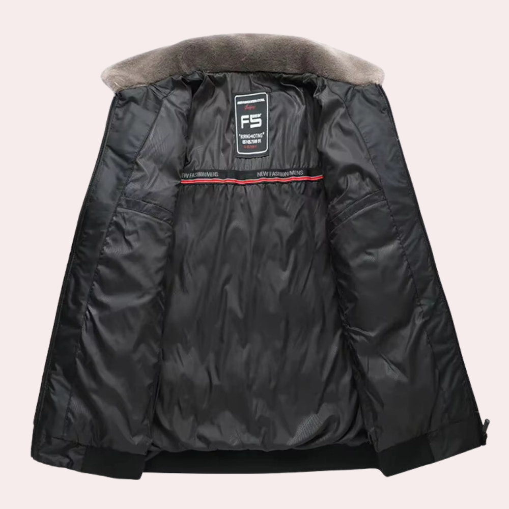 Stilvoller Und Gemütlicher Wintermantel Für Männer Online