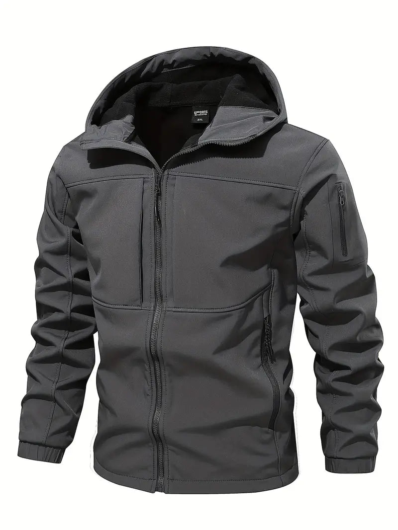 Stylische Fleece-Outdoorjacke Für Herren von Carlo